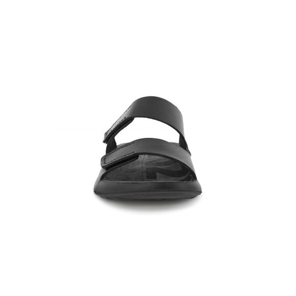 Ecco Women's Black Double Strap Sandals - Picture 6 of 8
